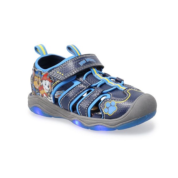 Paw patrol best sale sandals with lights