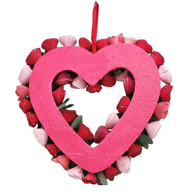 Celebrate Together™ Valentine's Day Wood Curl Heart Wreath