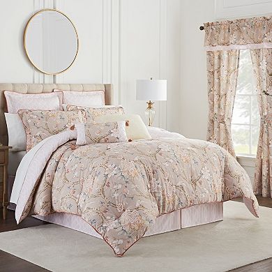 Waverly Mudan Comforter Set with Shams