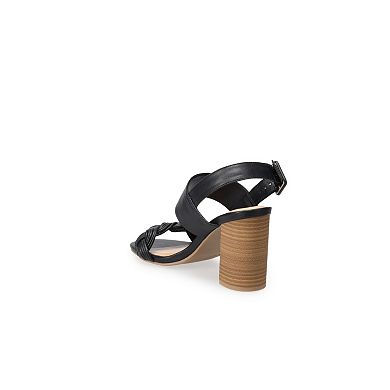 LC Lauren Conrad Judo Women's Heeled Sandals