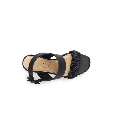 LC Lauren Conrad Judo Women's Heeled Sandals