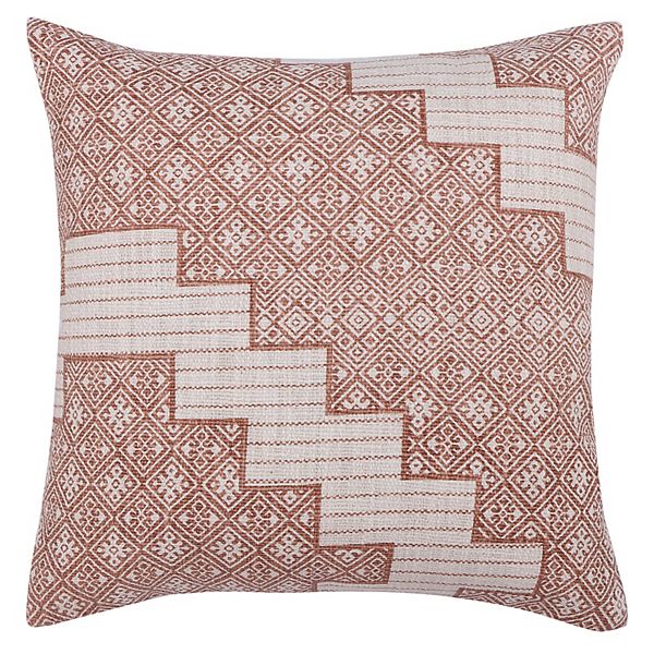 Sonoma Goods For Life® Terra Cotta Geo Textured Ultimate Feather Fill