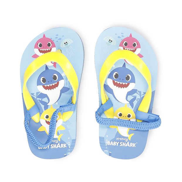 Toddler Boy Baby Shark Flip Flops