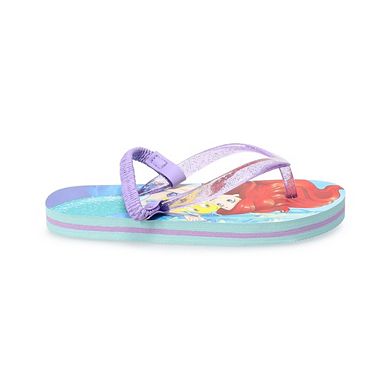 Toddler Girl Disney The Little Mermaid Flip Flops