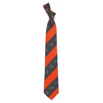 Men's Philadelphia Flyers Striped Tie