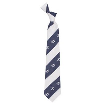 Men's Tampa Bay Lightning Striped Tie