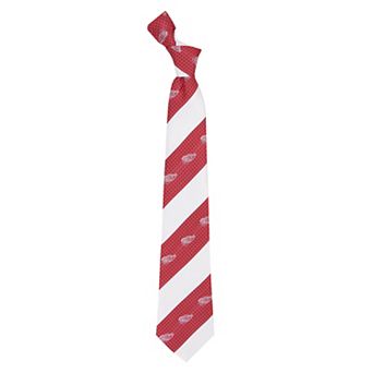 Men's Detroit Red Wings Striped Tie