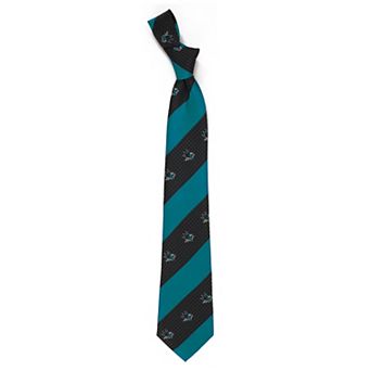 Men's San Jose Sharks Striped Tie