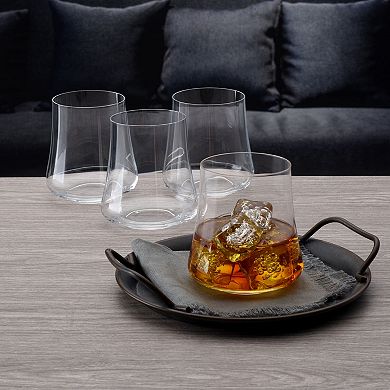 Mikasa 4-pc. Aline Stemless Wine Glass Set