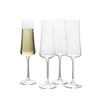 Mikasa 4 pc Aline Champagne Flute Set