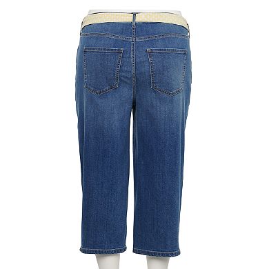 Plus Size Croft & Barrow® 5-pocket Capris