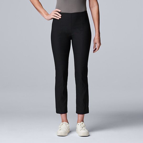 Simply Vera Vera Wang Pull On Cropped Pants for Women