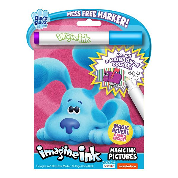 Blue's Clues & You Imagine Ink Magic Ink Marker and Coloring Book