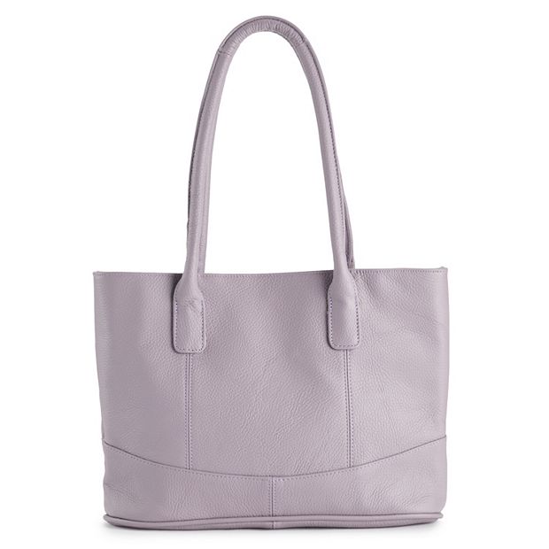 Amerileather casual shop leather tote