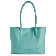 Womens Blue Leather Handbags & Purses - Accessories