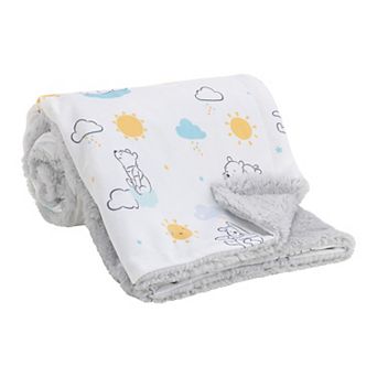 Disney's Winnie the Pooh Velboa & Sherpa Baby Blanket