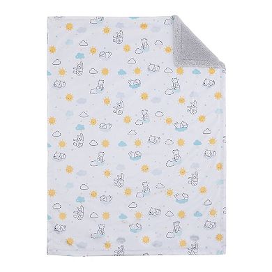 Disney's Winnie the Pooh Velboa & Sherpa Baby Blanket