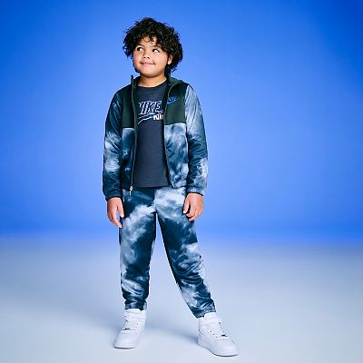 Boys 4-7 Nike Dri-FIT Tie Dye Print Midweight Full Zip Jacket
