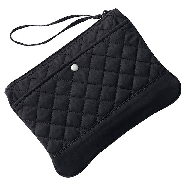 Quilted wristlet hot sale