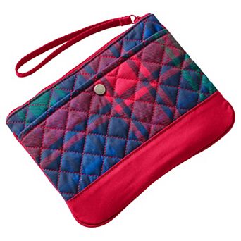 Lands' End Medium Quilted Wristlet