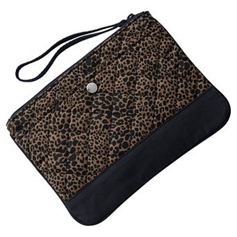 Lands' End Medium Quilted Wristlet