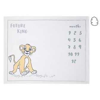 Disney's The Lion King Simba Milestone Baby Blanket