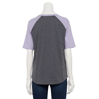 Women's Sonoma Goods For Life® Elbow Sleeve Baseball Graphic Tee