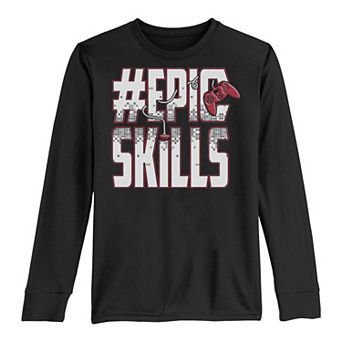 Boys 8-20 #Epic Skills Controller Long Sleeve Tee