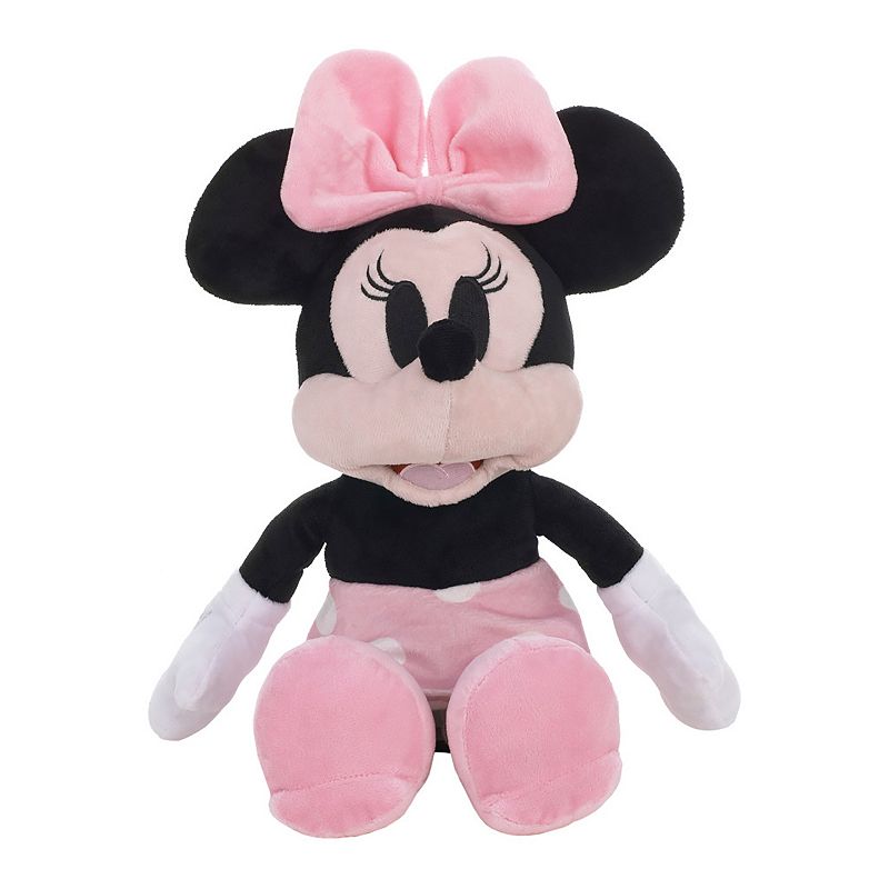 Disneys Minnie Mouse Plush Stuffed Animal, Pink