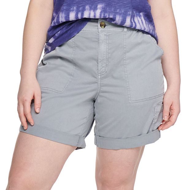 Kohls plus size bermuda 2024 shorts