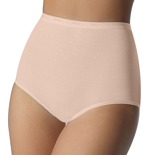 Bali Women's Full Cut Fit Cotton Brief Soft Taupe, Soft Taupe, Size  XXX-Large at  Women's Clothing store: Briefs Underwear
