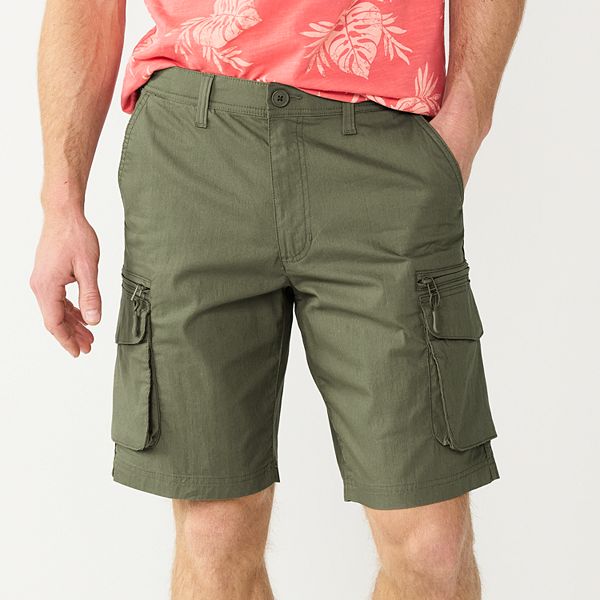 Men s Sonoma Goods For Life 10 Inch Outdoor Flexwear Cargo Shorts