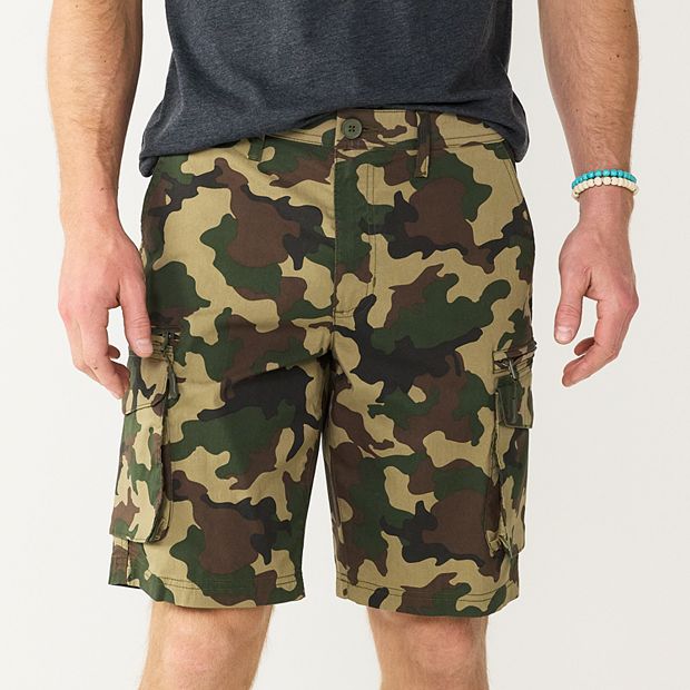 kohls mens sonoma cargo shorts