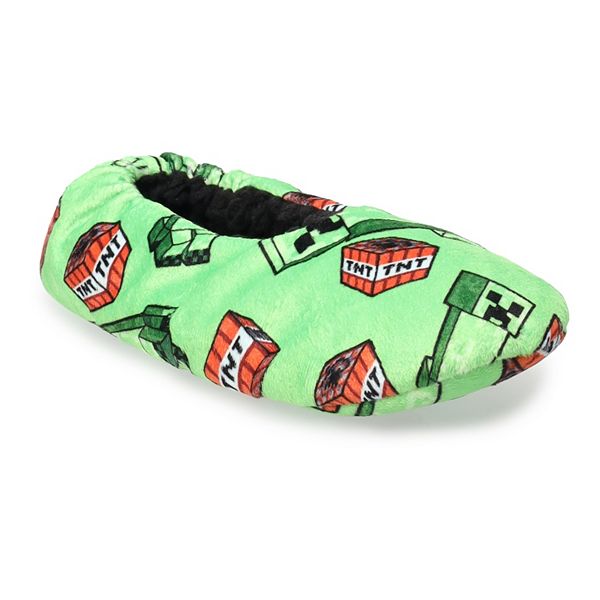 Minecraft slipper hot sale socks