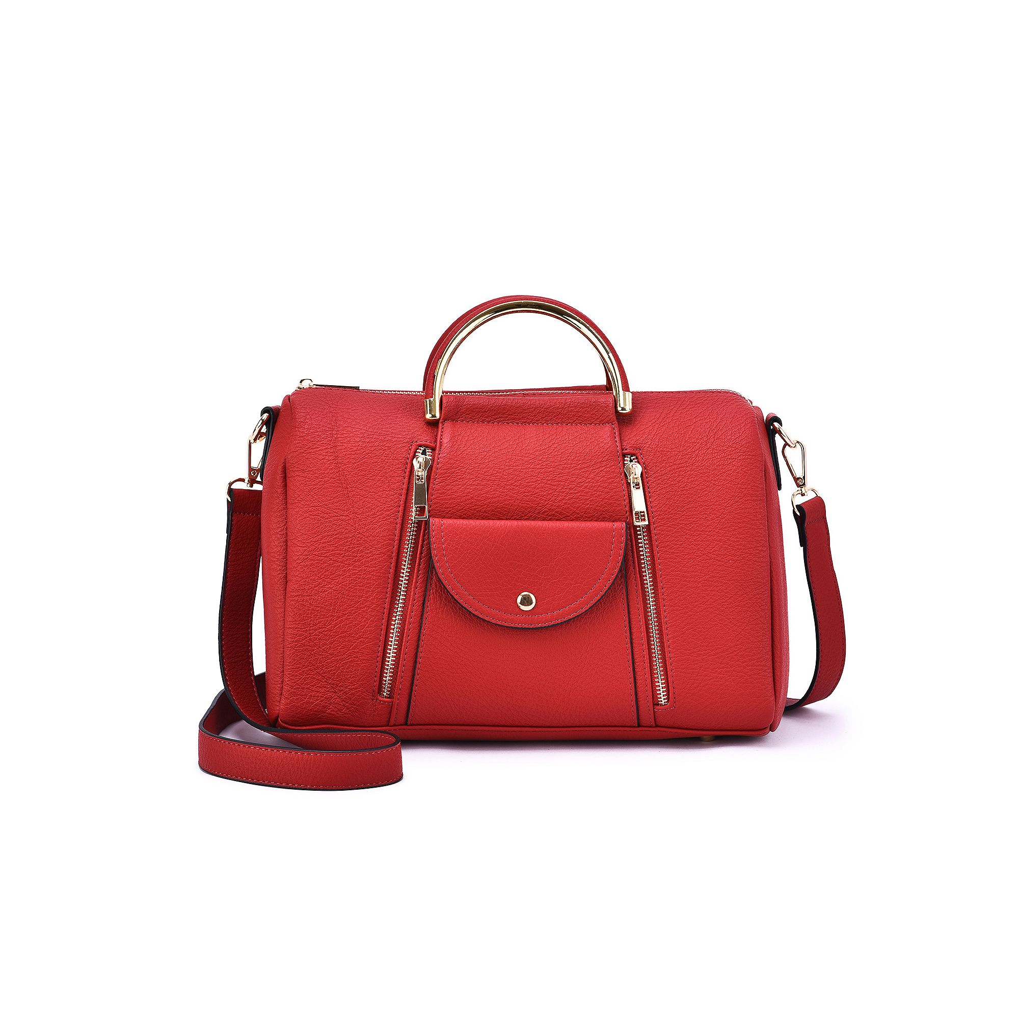 Mellow World Vivienne Satchel Bag, Red