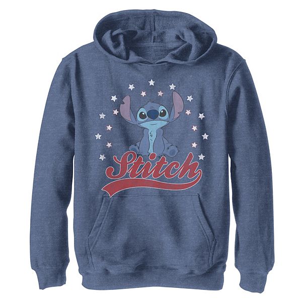 Disney Lilo & Stitch Little Girls Fleece Sweatshirt and Jogger Pants Blue 5