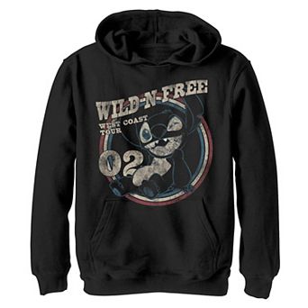 Disney Lilo & Stitch Boys 8-20 Wild 'N Free Stitch Americana Hoodie