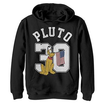 Disney's Mickey And Friends Boys 8-20 Pluto American Flag Collegiate Hoodie