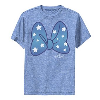 Disney's Mickey And Friends Boys 8-20 Minnie Americana Star Bow Tee