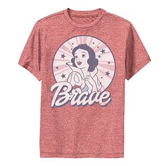 Disney Snow White Boys 8-20 Americana Brave Tee