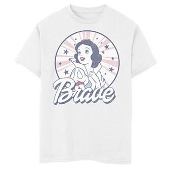 Disney's Snow White Boys 8-20 Americana Brave Tee
