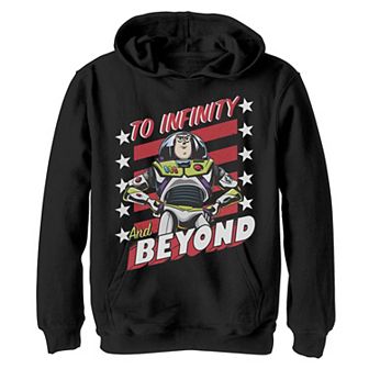 Disney / Pixar Toy Story Boys 8-20 Buzz Lightyear Infinity And Beyond Hoodie