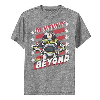 Disney / Pixar Toy Story Boys 8-20 Buzz Infinity And Beyond Poster Tee