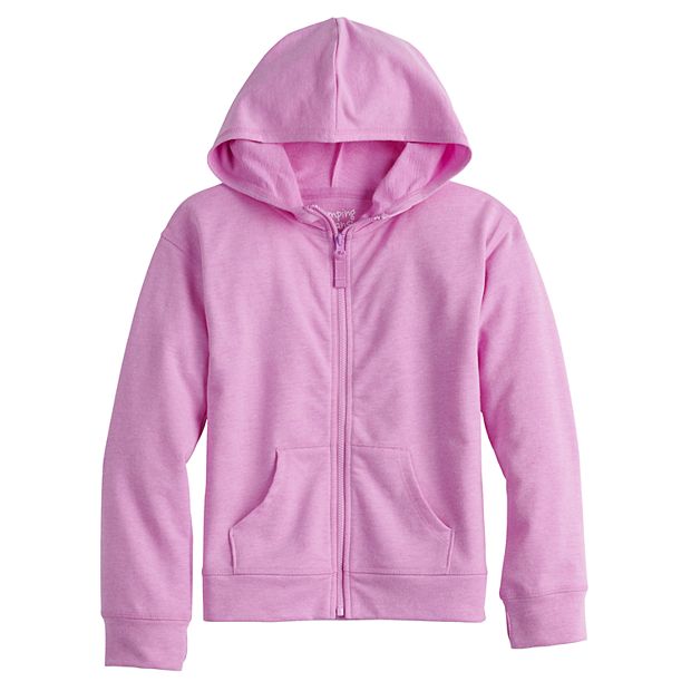 Big Girls French Terry Full-Zip Hoodie