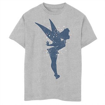 Disney's Peter Pan Tinkerbell Boys 8-20 Americana Shadow Tee