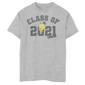 Boys 8-20 Looney Tunes Tweety Bird Class Of 2021 Portrait Tee