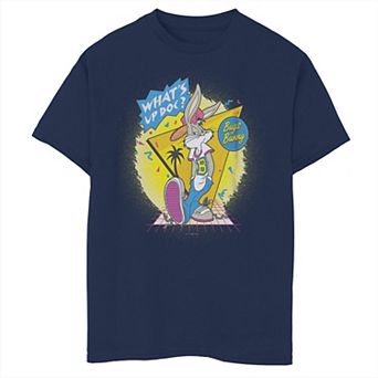 Boys 6-20 Looney Tunes Bugs Bunny Whats Up Doc? Hip Portrait Tee
