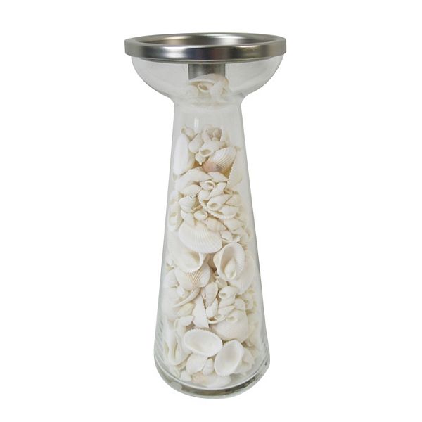 Sonoma Goods For Life® Seashell Pillar Candle Holder Table Decor