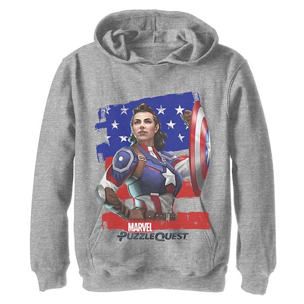 Boys captain america store sweatshirt