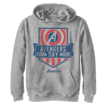 Boys 8-20 Marvel Avengers Game Avengers Day Shield Hoodie